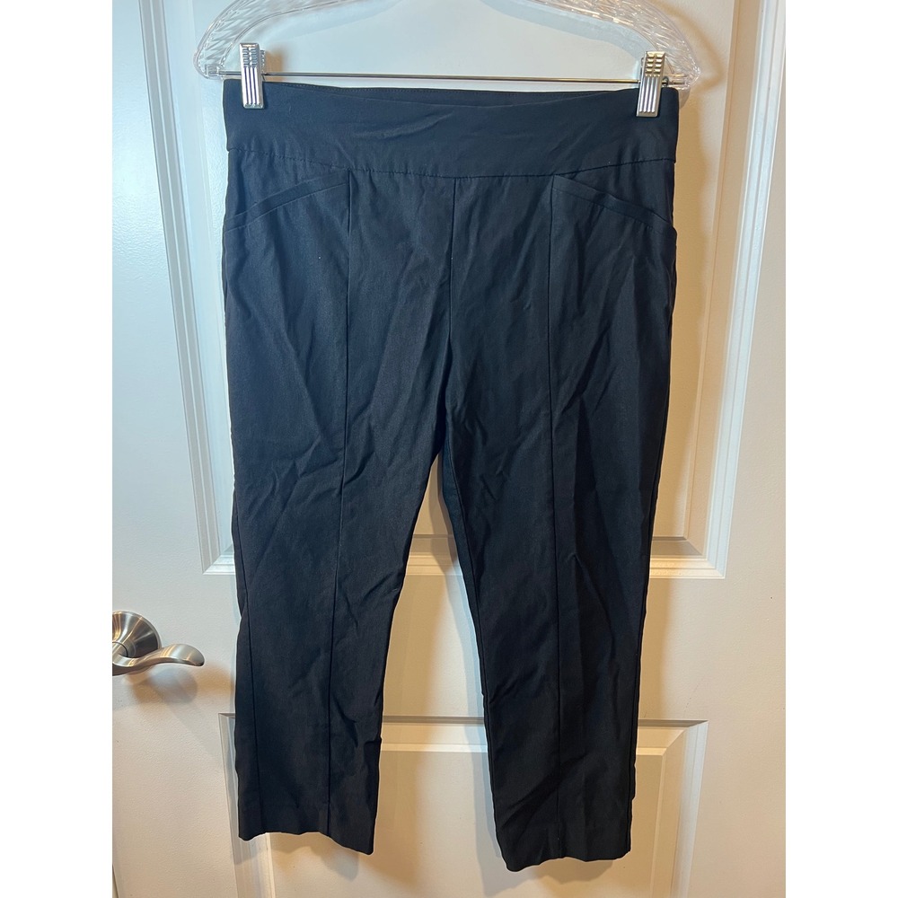 Chico's Women Pants So Slimming Pull On Black Size 0.5 Short